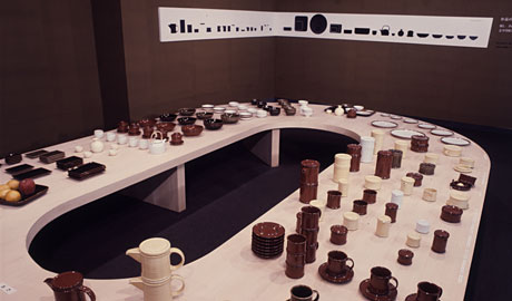 第115回デザインギャラリー1953「森正洋展 食器■あさ●ばん」