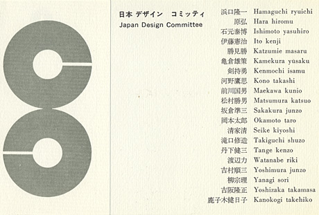 第1回デザインギャラリー1953「私の好きなデザイン」