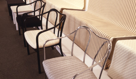 第248回デザインギャラリー1953「川上玲子 イスにつかう織のイメージ」