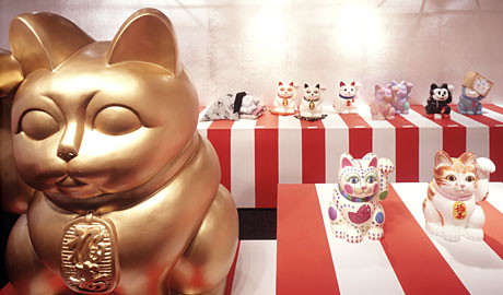 第364回デザインギャラリー1953「造形作家による新まねき猫展・パート2」