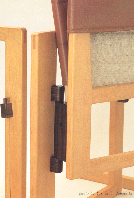 第410回デザインギャラリー1953「たためる椅子」 吉村順三・中村好文・丸谷芳正、三氏の共同開発による椅子