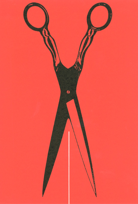 第419回デザインギャラリー1953「切る原点を切る--はさみ百点満点」