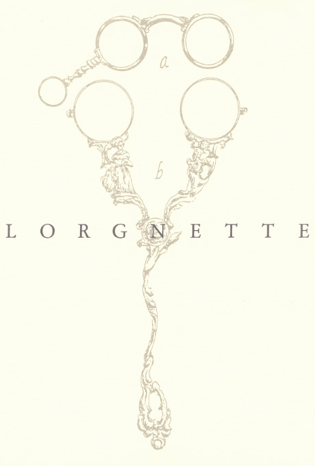 第482回デザインギャラリー1953「LORGNETTE ポータブルグラスへの試み」