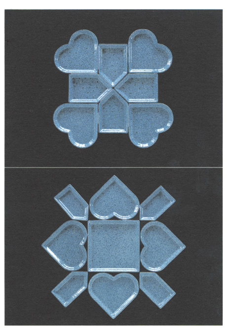 第488回デザインギャラリー1953「森正洋のパーティープレート 組み合わせて楽しむパーティーへの提案」