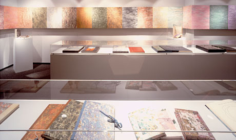 第507回デザインギャラリー1953「フィレンツェ・マ−ブル紙 GIULIO GIANNINIの工房より」