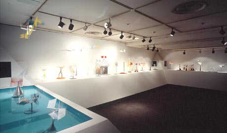 第527回デザインギャラリー1953 マケットによる「新宮晋の風の彫刻展」