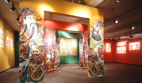 第531回デザインギャラリー1953「ヴェトナムと中国の年画展」