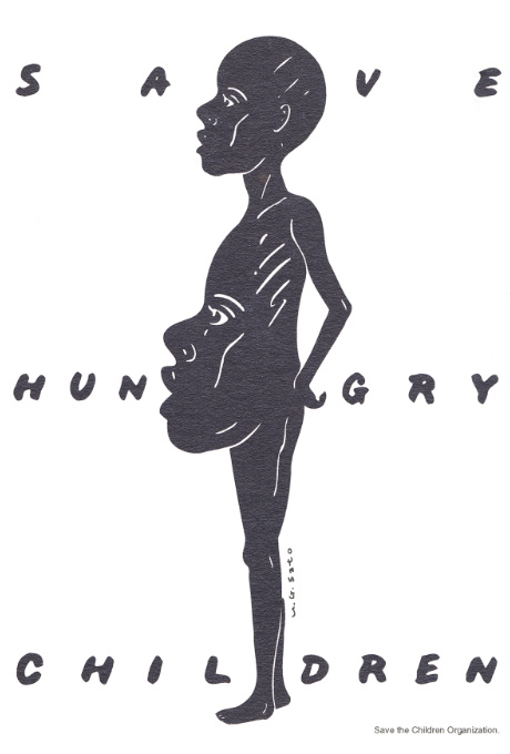 第539回デザインギャラリー1953「U.G.サトーの目「白黒」 核・環境・人間・エロスをモチーフとしたポスター」