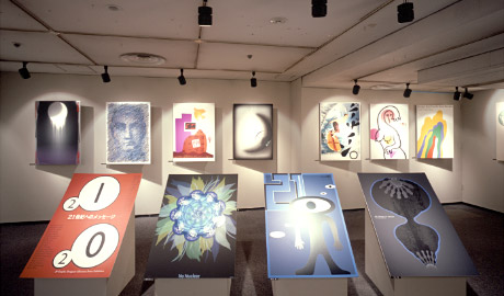 第547回デザインギャラリー1953「20名のグラフィックデザイナーによるシルクスクリーンポスター展 21世紀へのメッセージ」