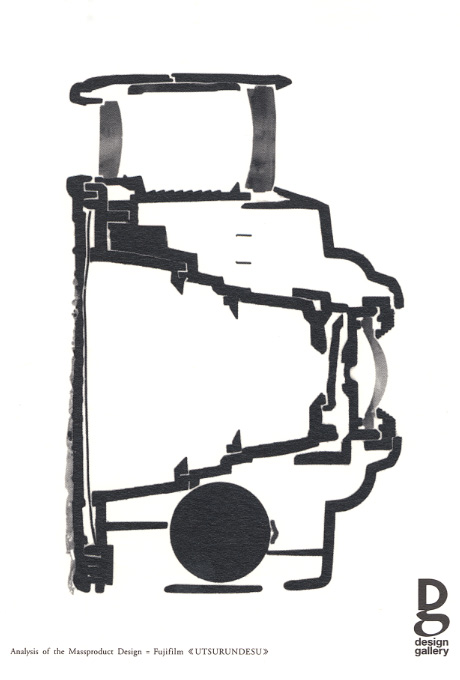 第586回デザインギャラリー1953「デザインの解剖②=フジフイルム・写ルンです」