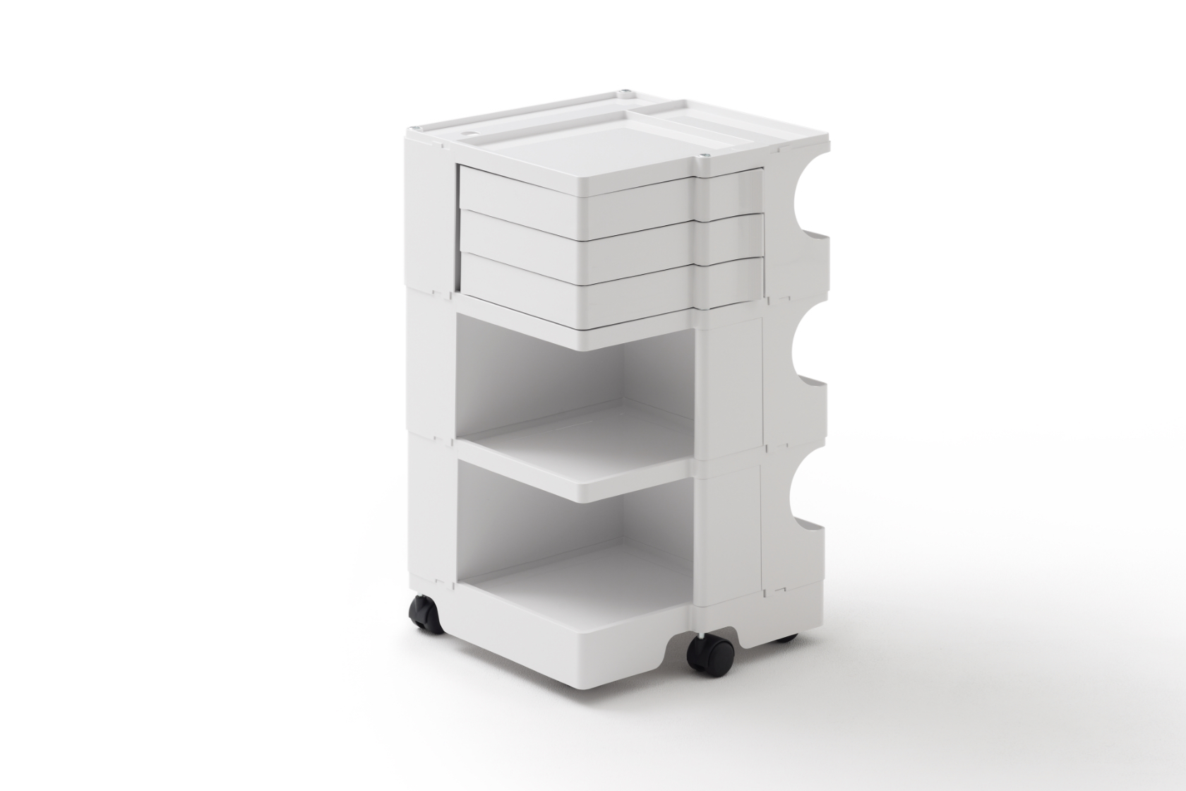 ボビーワゴン 3段3トレイ WH